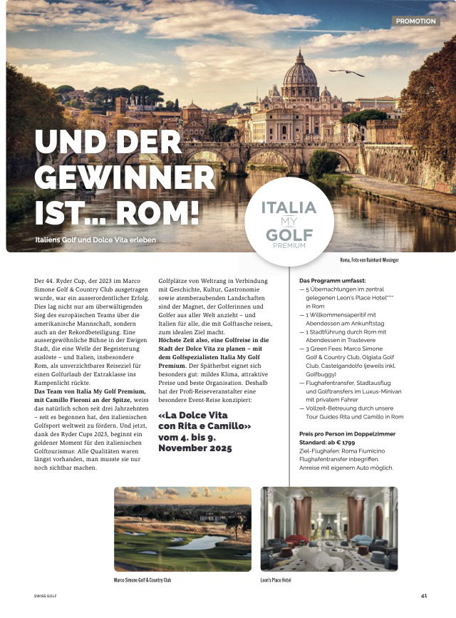 Und der Gewinner ist... Rom!